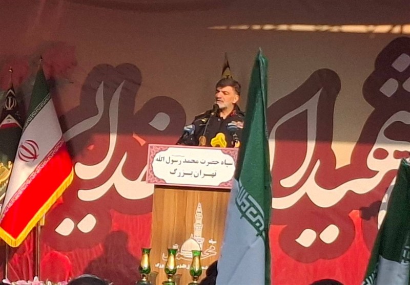 سردار رادان: روحیه ایثار و شهادت ستون فقرات امنیت ملی ایران است